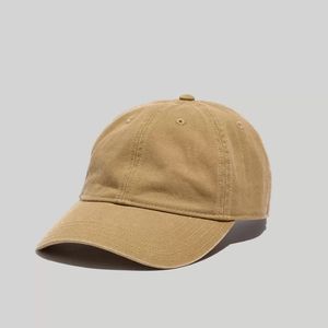 Madewell Organic Cotton Broken-In Baseball Cap in Olive Surplus
